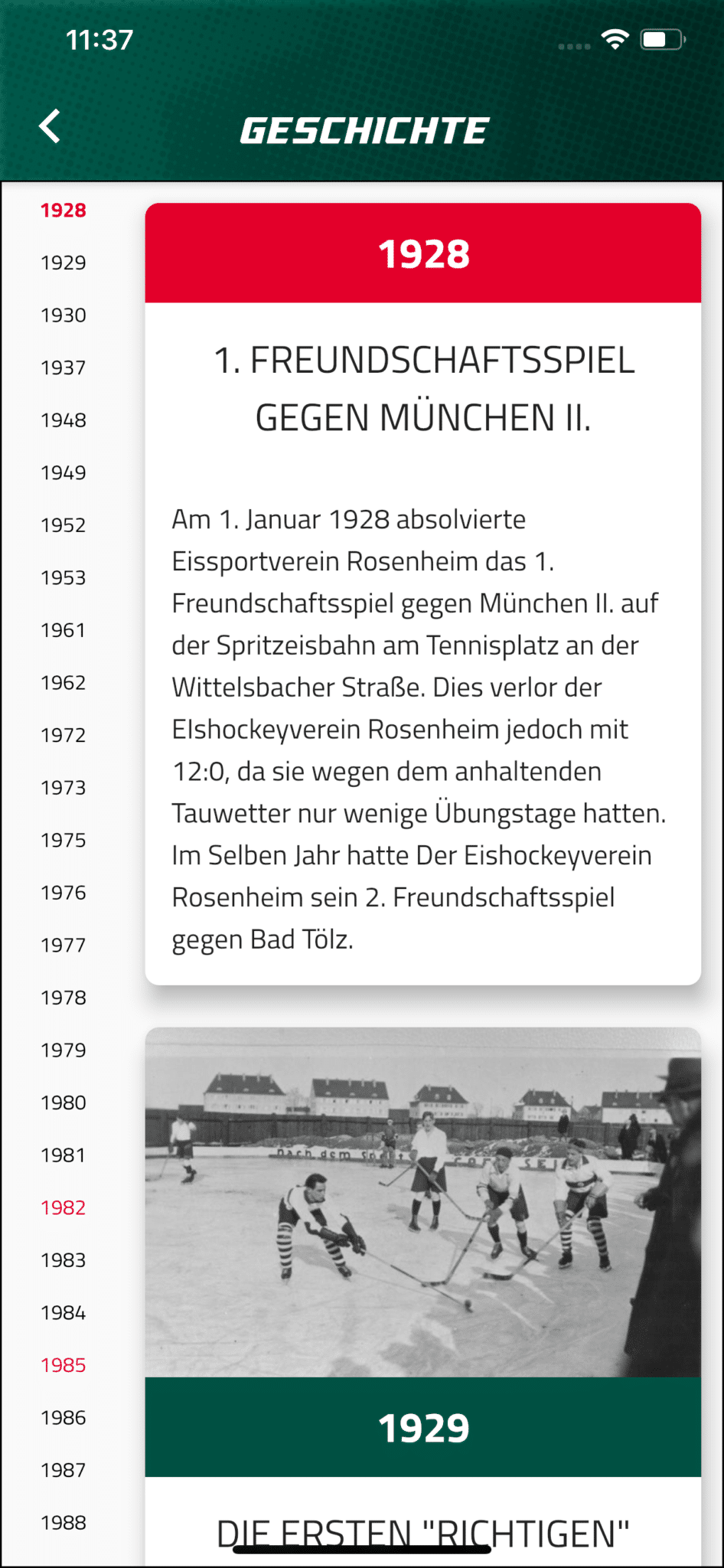 Geschichte Starbulls Rosenheim